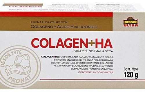 CREMA CON COLAGENO Y ACIDO HIALURONICO 120 G PRONAT