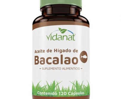 ACEITE DE HIGADO BACALAO 120 CAP VIDANAT/VITAMINAS