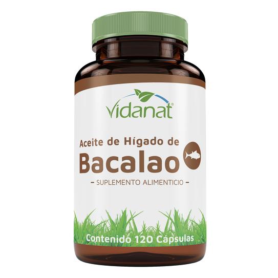 ACEITE DE HIGADO BACALAO 120 CAP VIDANAT/VITAMINAS