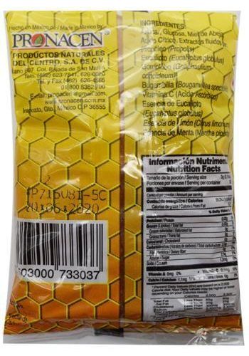 CARAMELO SIN TOS 60 G PRONACEN