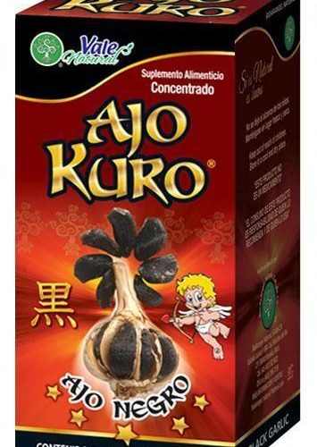 AJO NEGRO 60 CAP VALE NATURAL
