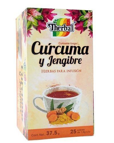TE DE CURCUMA Y JENGIBRE 25 SOB THERBAL