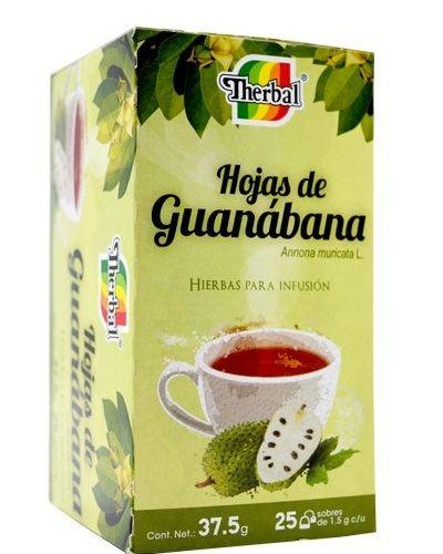 TE DE HOJA DE GUANABANA 25 SOB THERBAL