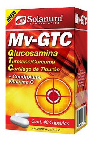 GLUCOSAMINA MV GTC 40 CAP SOLANUM