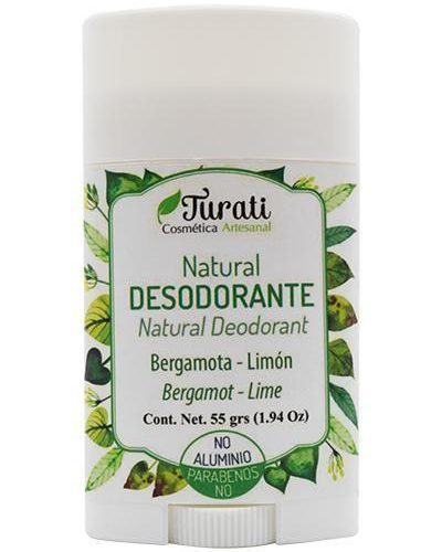 DESODORANTE EN BARRA BERGAMOTA LIMON 55 G TURATI