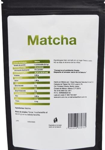 MATCHA 50 G VIDANAT/VITAMINAS