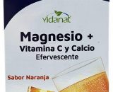 MAGNESIO VITAMINA C Y CALCIO EFERVESCENTE 10 SOBRES VIDANAT/VITAMINAS