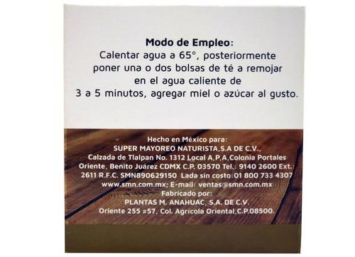 TE DE CURCUMA 36 SOBRES VIDANAT/INFUSIONES
