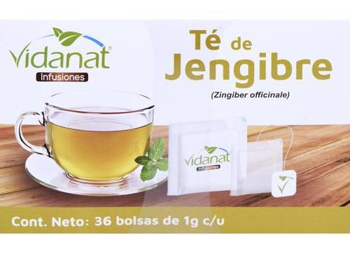 TE DE JENGIBRE 36 SOBRES VIDANAT/INFUSIONES