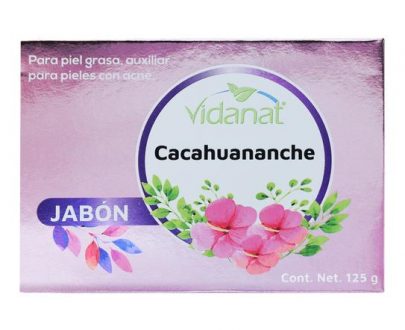 JABON DE CACAHUANANCHE 100 G VIDANAT/CUIDADO PERS