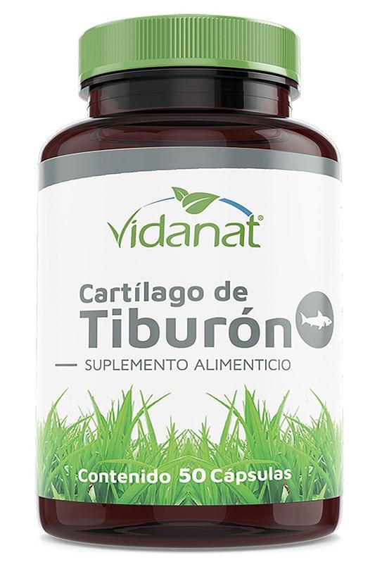 CARTILAGO DE TIBURON 50 CAP VIDANAT/VITAMINAS
