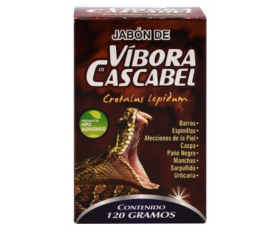 JABON DE VIBORA DE CASCABEL 120 G NUTRIMED