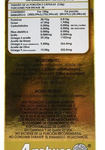 TRIOMEGA 3 6 Y 9 100 CAP ANAHUAC