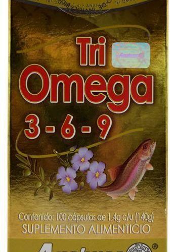 TRIOMEGA 3 6 Y 9 100 CAP ANAHUAC