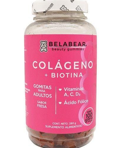 COLAGENO MAS BIOTINA GOMITAS 280 G BELABEAR