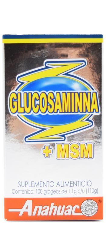 GLUCOSAMINA MSM 100 CAPLETAS ANAHUAC