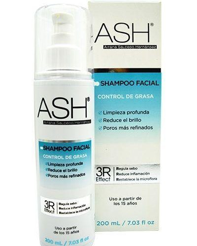 SHAMPOO FACIAL CONTROL DE GRASA 200 ML ASH